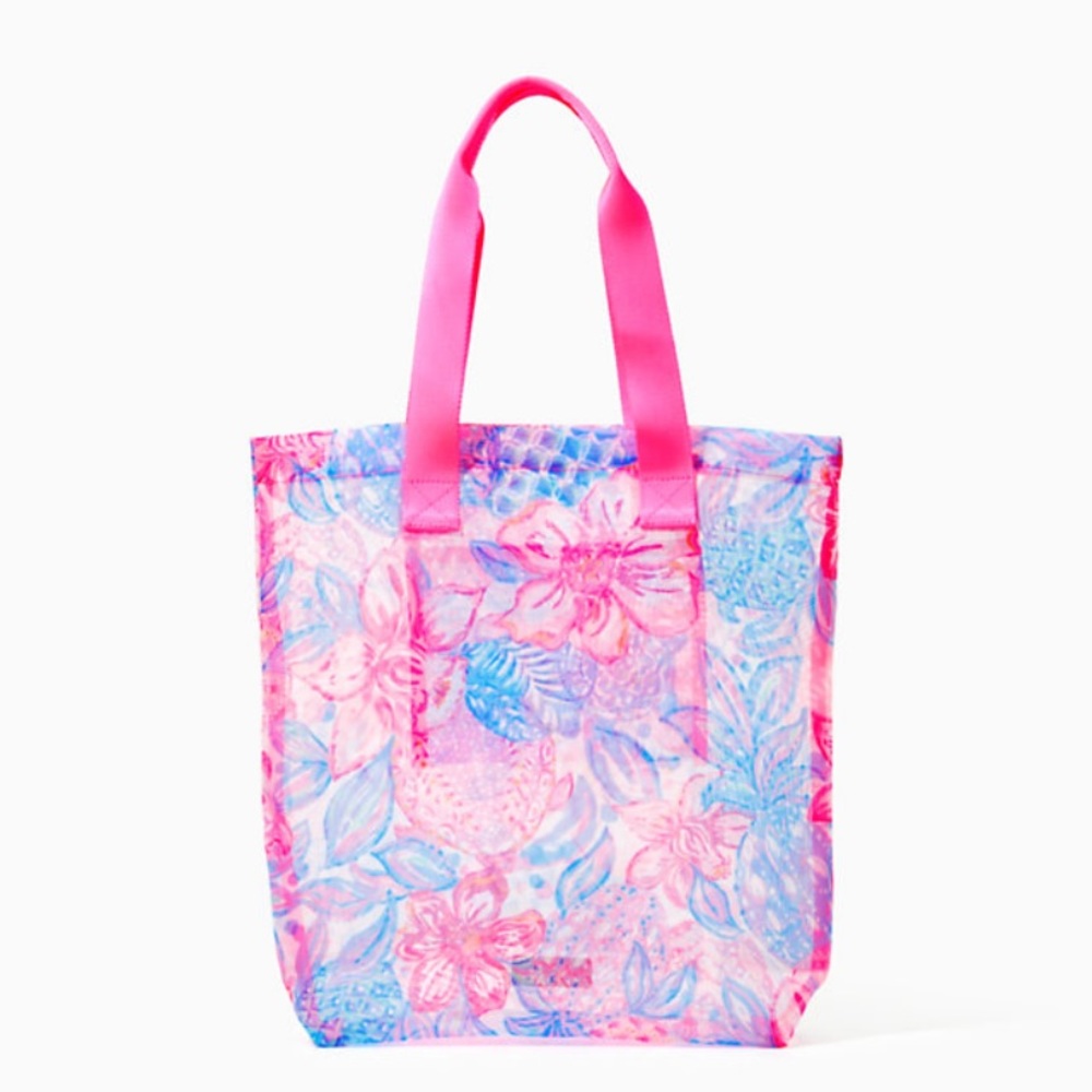 🌺Last One!🌺 NWT Lilly Pulitzer Mesh Tote - Picture 2 of 6